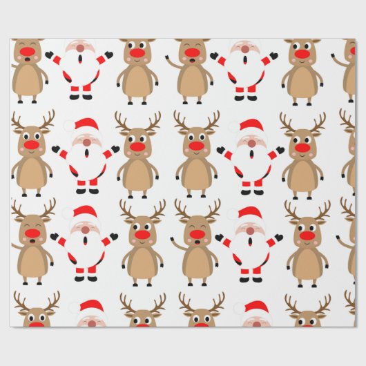 kerstpapier cadeaupapier (Vlak)