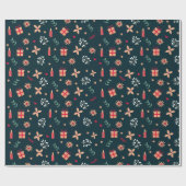 kerstpapier cadeaupapier (Vlak)