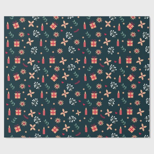 kerstpapier cadeaupapier (Vlak)