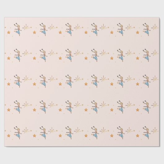 kerstpapier cadeaupapier (Vlak)