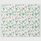 kerstpapier cadeaupapier (Vlak)