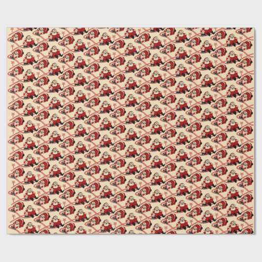 kerstpapier cadeaupapier (Vlak)