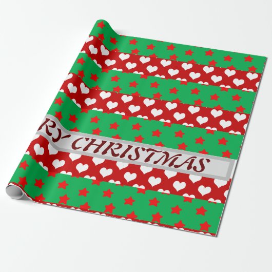 kerstpapier cadeaupapier (Uitgerold)