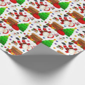 kerstpapier cadeaupapier (Hoek)