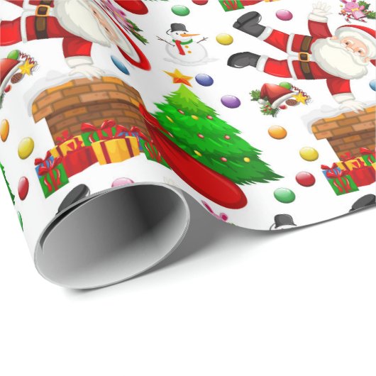 kerstpapier cadeaupapier (Rol Hoek)