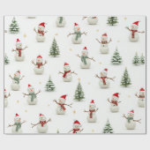 kerstpapier cadeaupapier (Vlak)