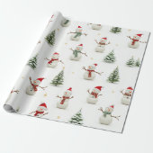 kerstpapier cadeaupapier (Uitgerold)