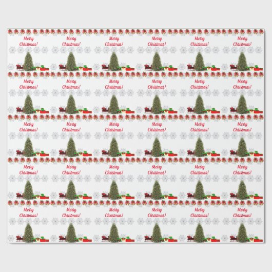 kerstpapier cadeaupapier (Vlak)