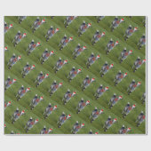 kerstpapier cadeaupapier (Vlak)