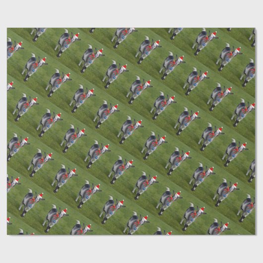 kerstpapier cadeaupapier (Vlak)