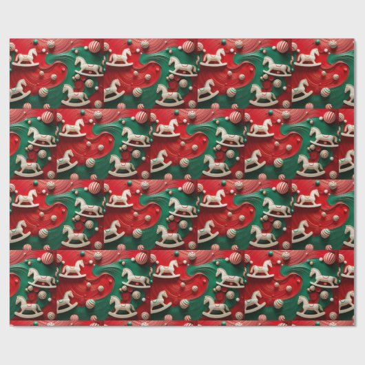 kerstpapier cadeaupapier (Vlak)