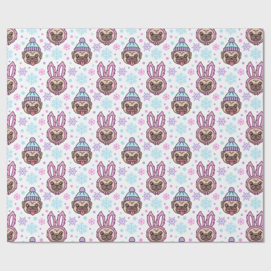 kerstpapier cadeaupapier (Vlak)