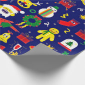 kerstpapier cadeaupapier (Hoek)