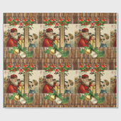 kerstpapier  cadeaupapier (Vlak)