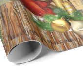 kerstpapier  cadeaupapier (Rol Hoek)