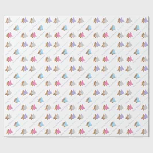 kerstpapier cadeaupapier (Vlak)