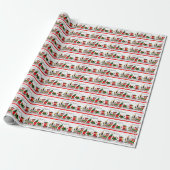 kerstpapier cadeaupapier (Uitgerold)
