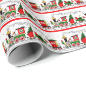 kerstpapier cadeaupapier (Rol Hoek)