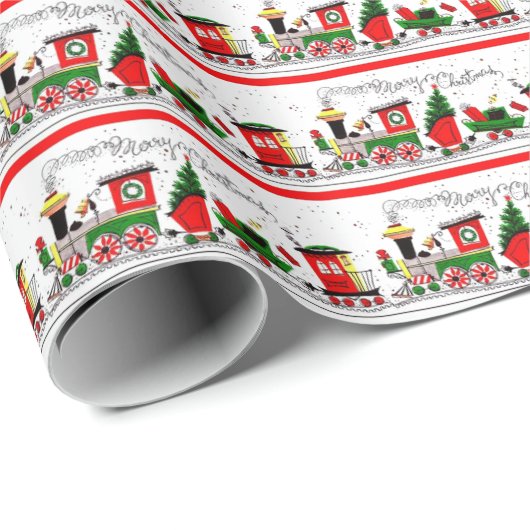 kerstpapier cadeaupapier (Rol Hoek)