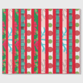 kerstpapier cadeaupapier (Vlak)