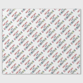 kerstpapier cadeaupapier (Vlak)