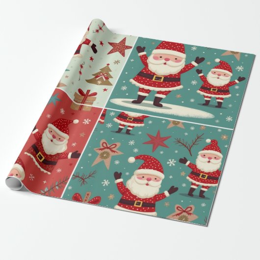 kerstpapier cadeaupapier (Uitgerold)