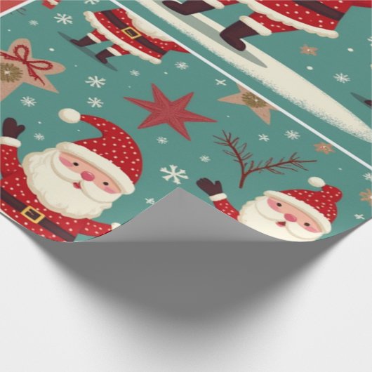 kerstpapier cadeaupapier (Hoek)