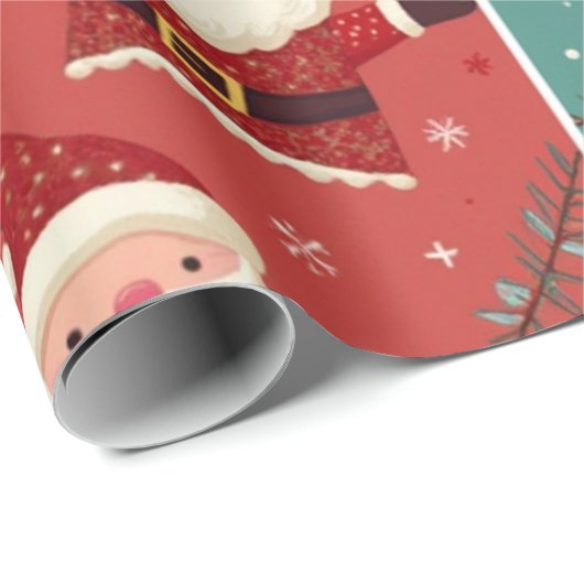 kerstpapier cadeaupapier (Rol Hoek)
