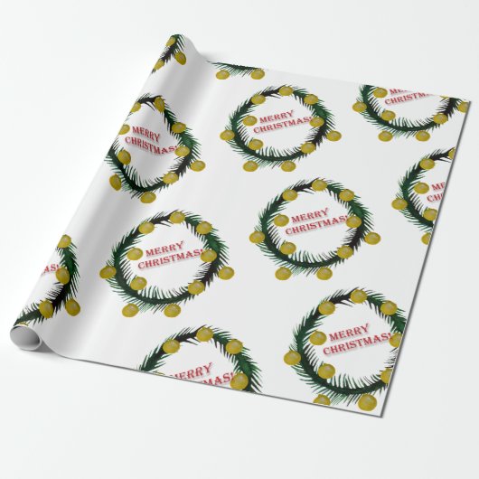kerstpapier cadeaupapier (Uitgerold)
