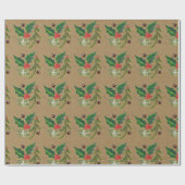 kerstpapier cadeaupapier (Vlak)