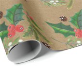 kerstpapier cadeaupapier (Rol Hoek)