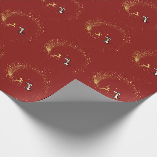 kerstpapier cadeaupapier (Hoek)