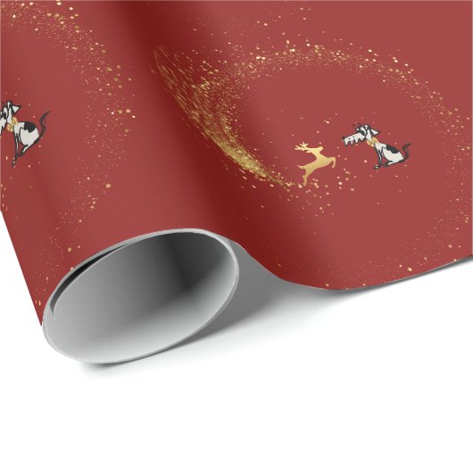 kerstpapier cadeaupapier (Rol Hoek)