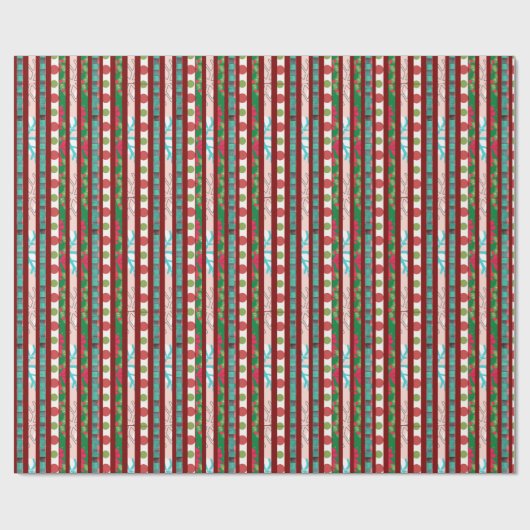 kerstpapier cadeaupapier (Vlak)