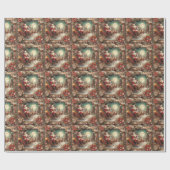  kerstpapier cadeaupapier (Vlak)