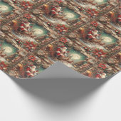  kerstpapier cadeaupapier (Hoek)