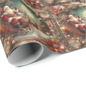  kerstpapier cadeaupapier (Rol Hoek)