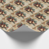  kerstpapier cadeaupapier (Hoek)