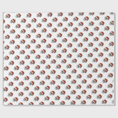 kerstpapier cadeaupapier (Vlak)