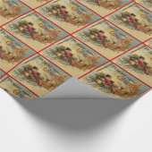  kerstpapier cadeaupapier (Hoek)