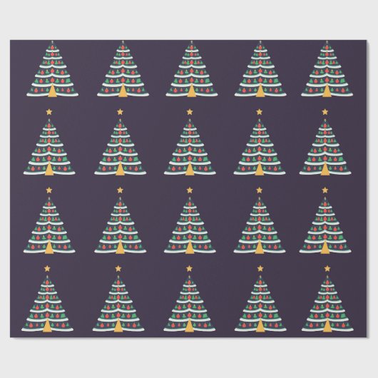 kerstpapier cadeaupapier (Vlak)