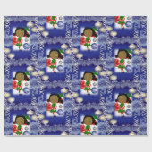 kerstpapier cadeaupapier (Vlak)