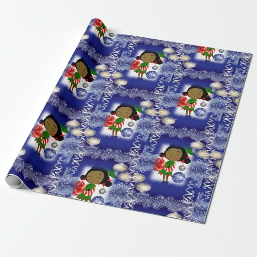 kerstpapier cadeaupapier (Uitgerold)