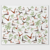 kerstpapier cadeaupapier (Vlak)