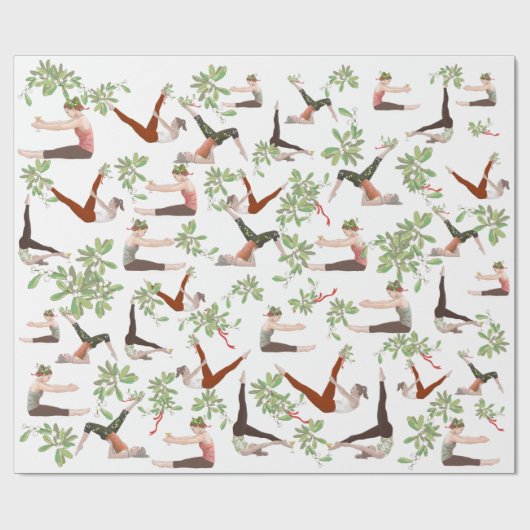 kerstpapier cadeaupapier (Vlak)