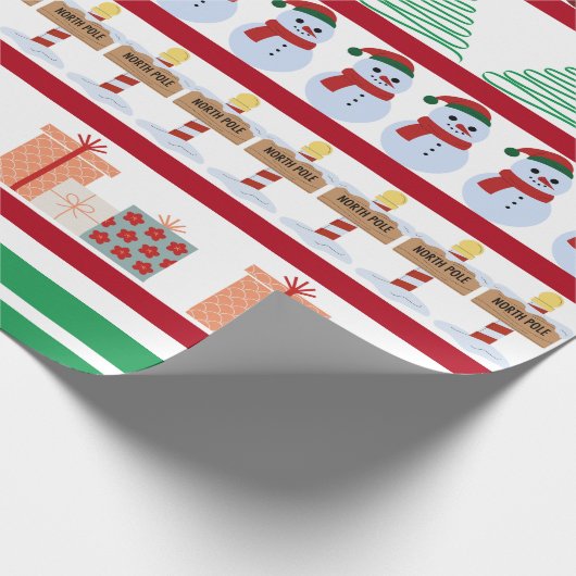 kerstpapier cadeaupapier (Hoek)
