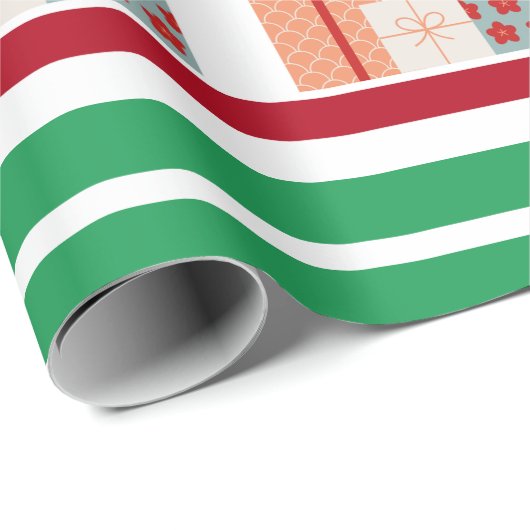 kerstpapier cadeaupapier (Rol Hoek)
