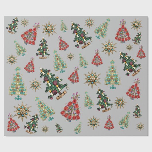 kerstpapier cadeaupapier (Vlak)