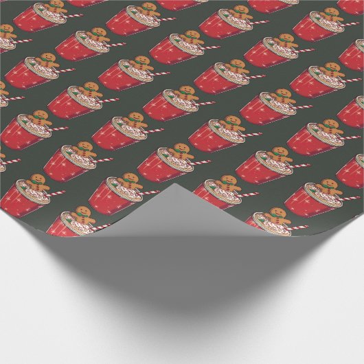 kerstpapier cadeaupapier (Hoek)