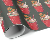 kerstpapier cadeaupapier (Rol Hoek)